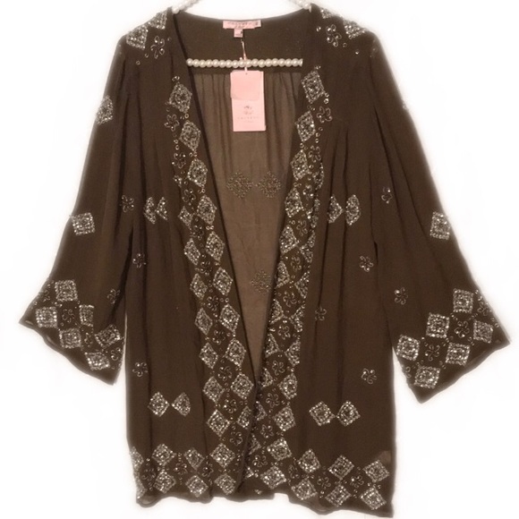 Calypso St. Barth Tops - Calypso St. Barth: Silk Gretie Jacket